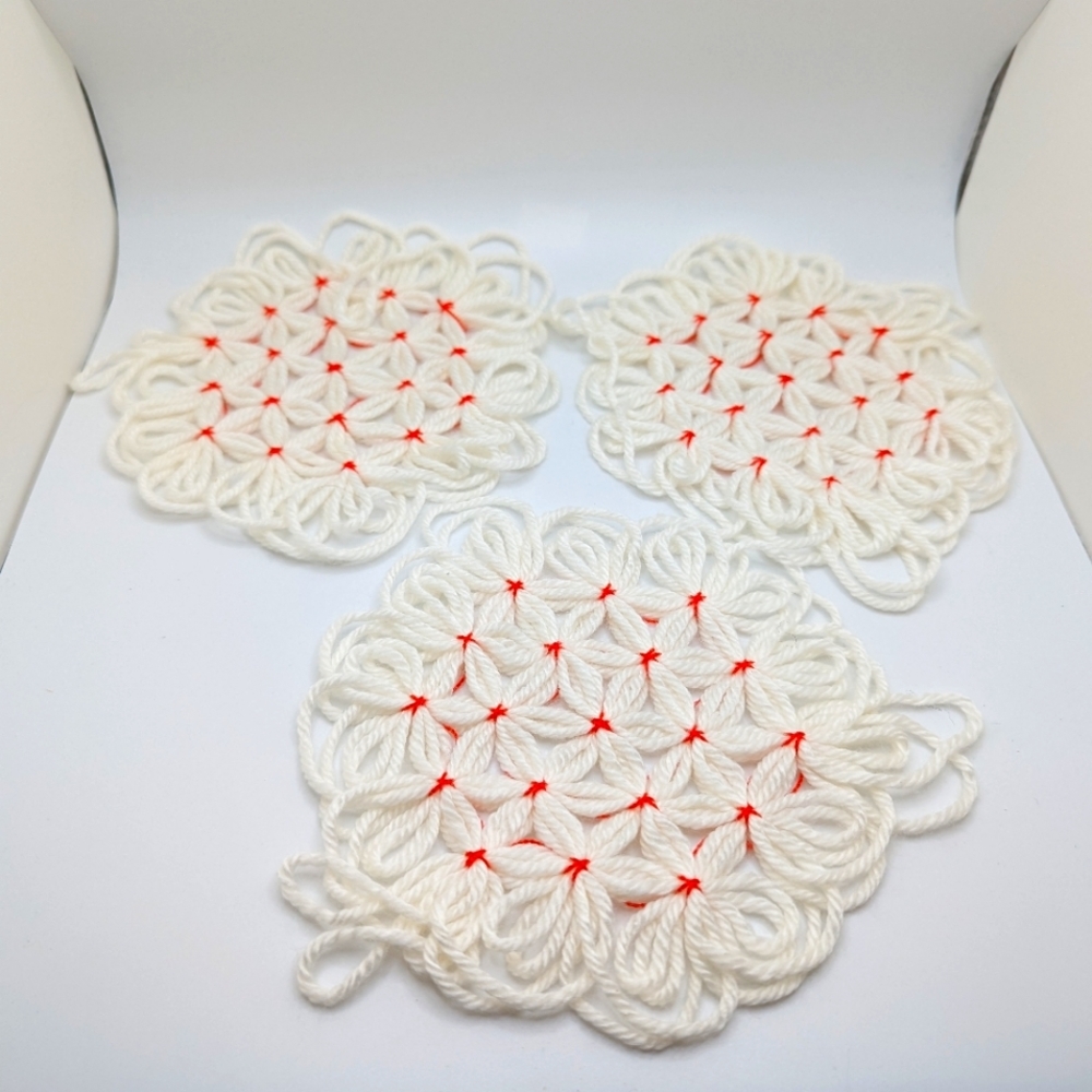 🎈5/$20🎈 Hand Woven Coasters